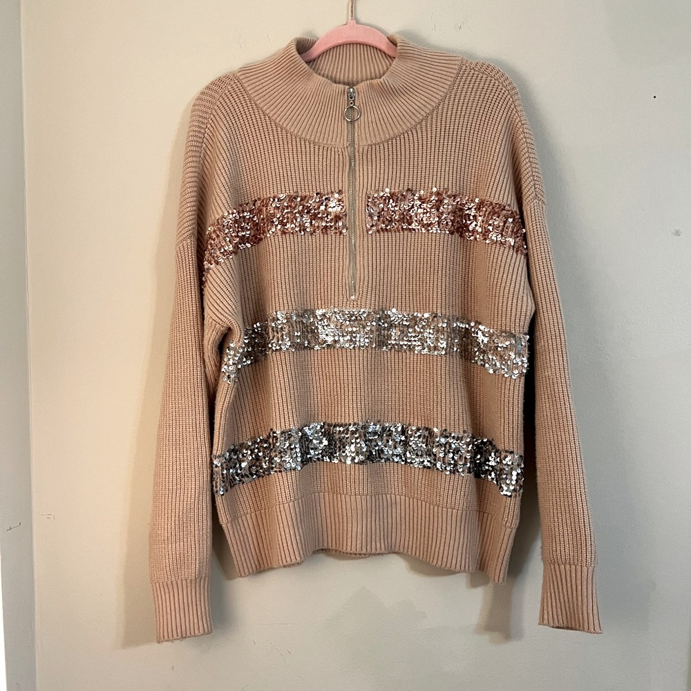 Nine West sequined sweater
